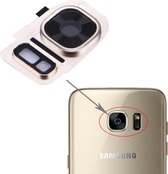 Samsung Galaxy S7 camera lens cover glas Goud reparatie onderdeel