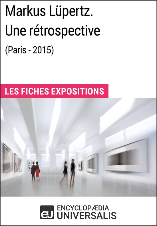 Boekomslag van 'Markus Lüpertz. Une rétrospective (Paris - 2015)'.