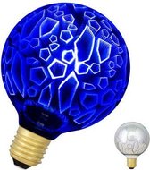Bailey LED Magic 3D G95 E27 240V 4.5W Scherven Blauw 40lm