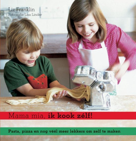 Cover van het boek 'Mama mia, ik kook zélf!' van L. Franklin