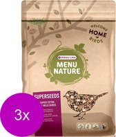 Versele-Laga Menu Nature Superzaden - Voer - 3 x 1 kg