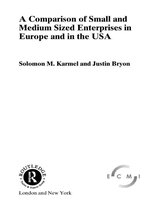 Routledge Studies in Business Organizations and Networks - Comparison of Small and Medium Sized Enterprises in Europe and in the USA
