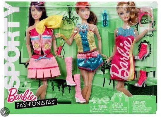 Mattel Barbie kleding sporty fashion | bol.com