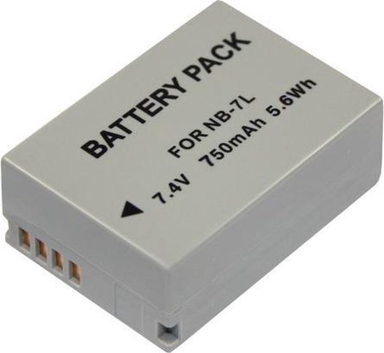 Battery for Canon Powershot G10 G10IS IS NB-7L / NB7L | bol.com