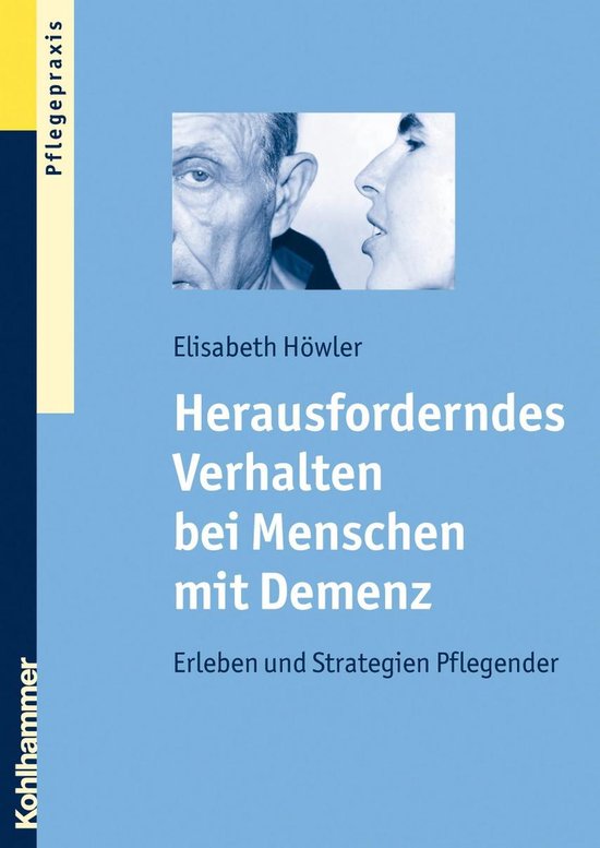 Herausforderndes Verhalten bei Menschen mit Demenz - cover
