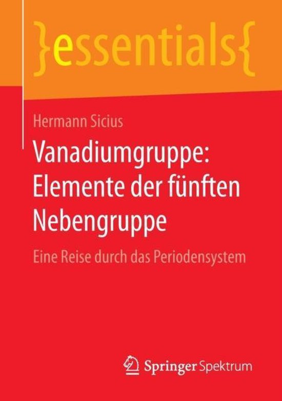 Vanadiumgruppe: Elemente der fünften Nebengruppe - cover