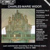 Hans Fagius - Organ Symphony No. 3 In E Minor (CD)