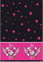 Pink Pirate Girl Tablecloth - 130x180 Cm