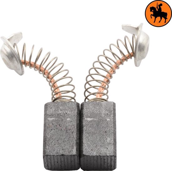 Koolborstelset voor Hitachi zaag C 8FSE - 6,5x7,5x13mm