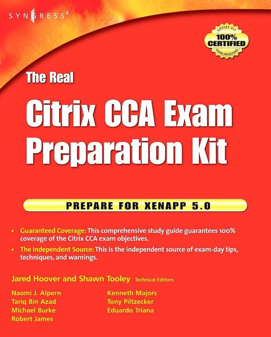 The Real Citrix CCA Exam Preparation Kit - cover