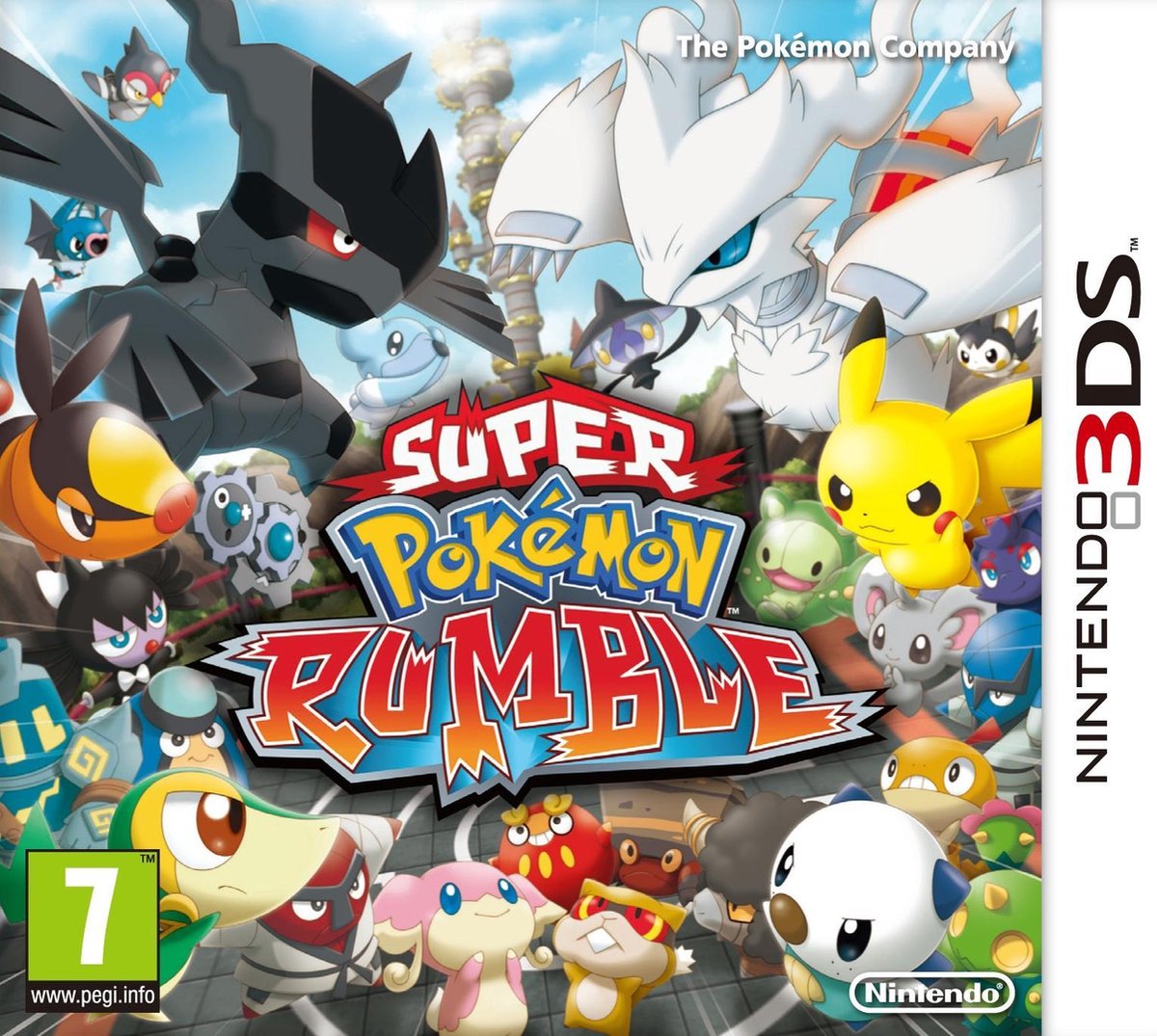 Super Pokemon Rumble - 2DS + 3DS - Nintendo