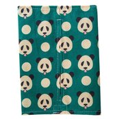 Katoenen zakdoekjes houder met Panda print - Tissuehouder van katoen - 23cmx17,5 cm (LxB)