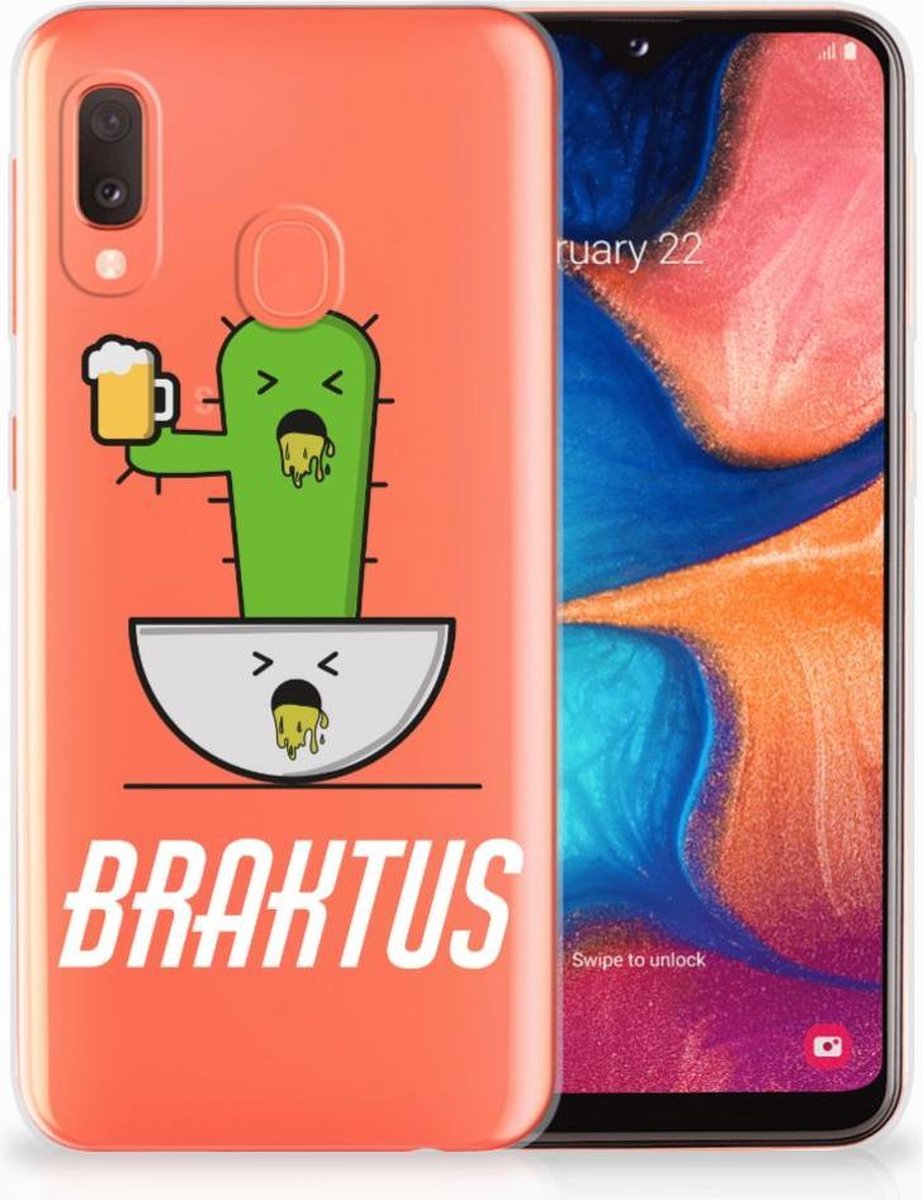 Samsung Galaxy A20e Telefoonhoesje met Naam Braktus