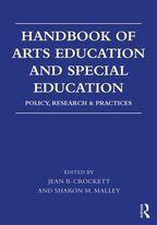 Handbook of Arts Education and Special Education - cover