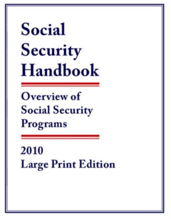 Social Security Handbook 2010 | 9781598884081 | Federal Government ...