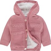 Noppies Meisjes Vest knit Valentijn - Rose - Maat 56