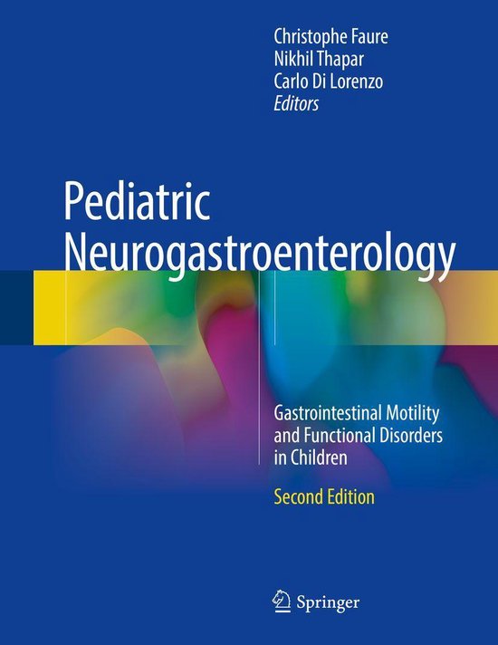 Medicine (R0) - Pediatric Neurogastroenterology - cover