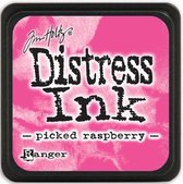 Ranger Distress Mini Ink pad - picked raspberry