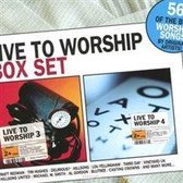 Live to worship box set 3&4