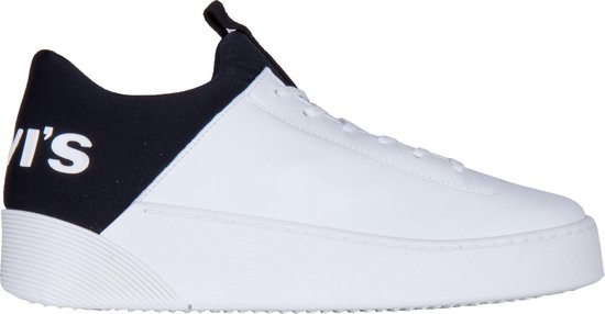 Levi Sneakers - Maat 38 - Vrouwen - wit/zwart | bol.com