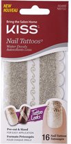 Kiss- Nail Tattoo waterdecals  NST02