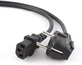 Kabel Voeding C13 iggual IGG311226 1,8 m Zwart