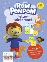 Rompompom  -   Rompompom letter-stickerboek