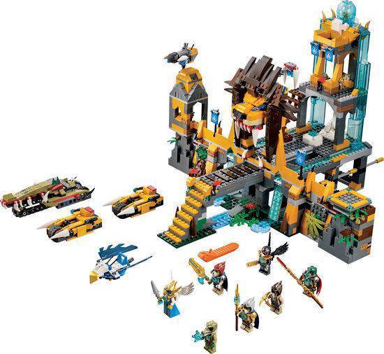Ellende park Barcelona LEGO Chima De Leeuwen Chi Tempel - 70010 | bol.com