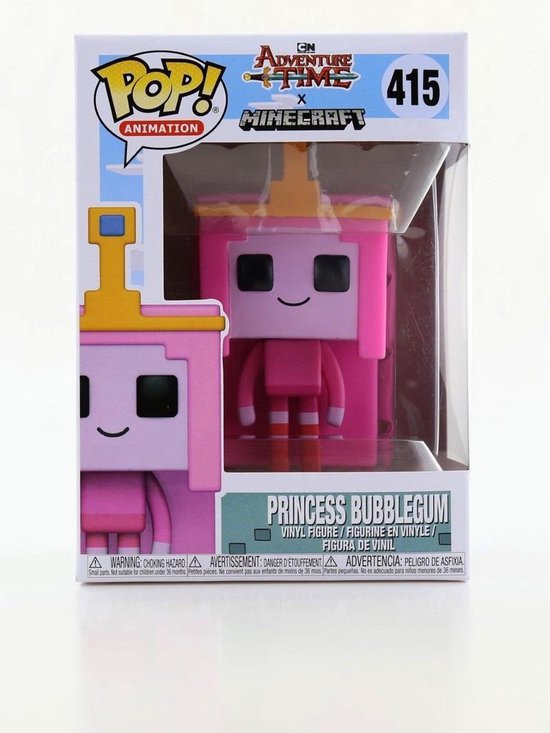 Pop Adventure Time Minecraft Princess Bubblegum Vinyl Figure | bol.com