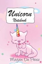 Unicorn Notebook: Unicorns and Rainbow Fantasy Cute Unicorn Notebook