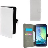 Samsung Galaxy E5 Wallet Bookcase hoesje Wit