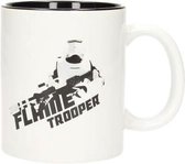 Star Wars The Force Awakens: Flametrooper White-Black Ceramic Mug