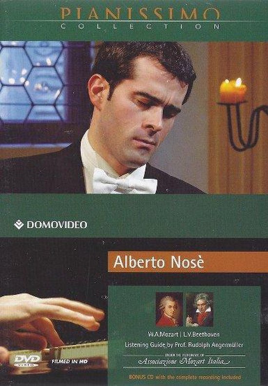 Cover van de film 'Alberto Nose - Pianissimo Collection & Cd'