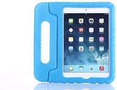 Kinderhoes blauw geschikt voor iPad mini 4 / 5 - Kids Stevige Tablet Hoes - voor thuis en op school