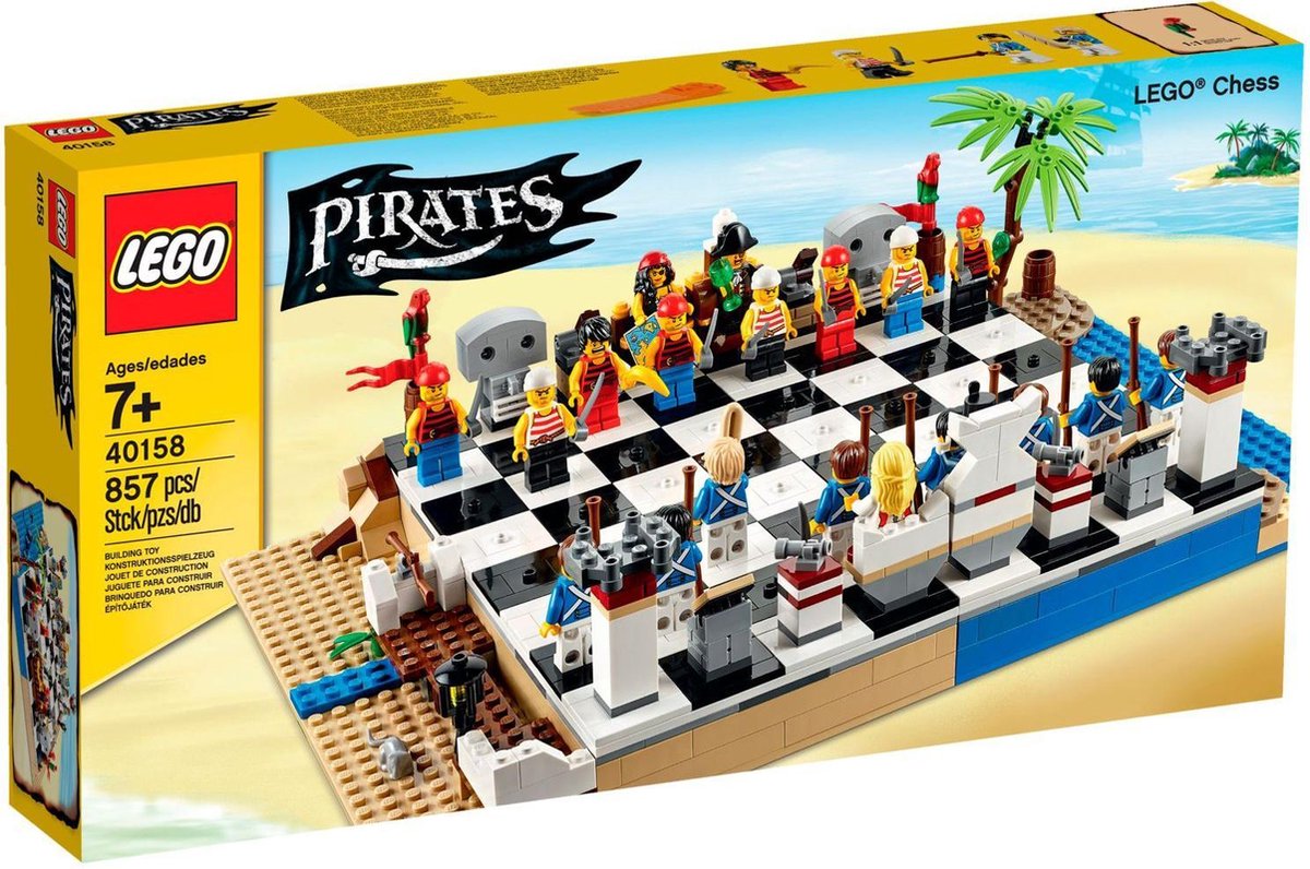 LEGO Pirates Schaakset - 40158 | bol.com