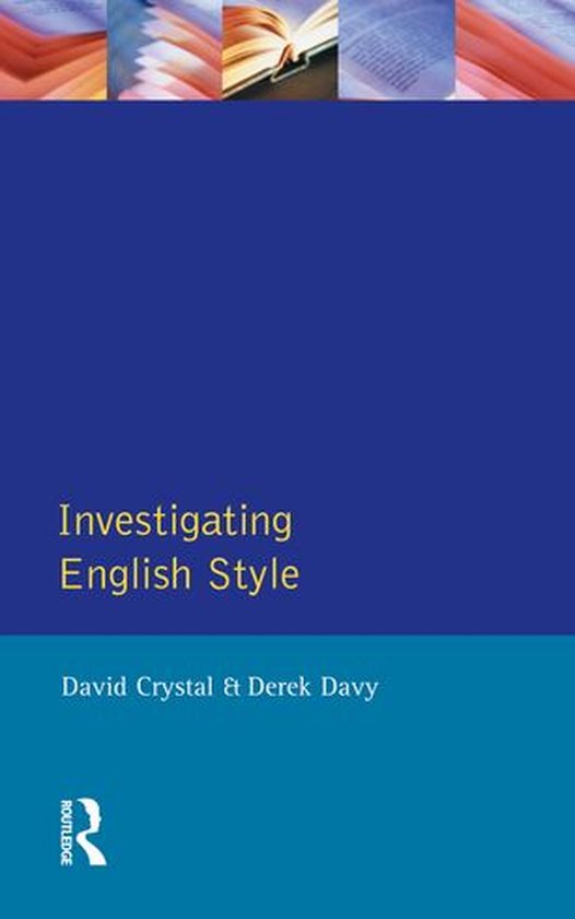 Investigating English Style - cover
