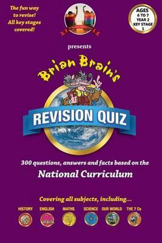 Brian Brain's Revison Quiz For Key Stage 1 Year 2 -Ages 6 to ... - cover
