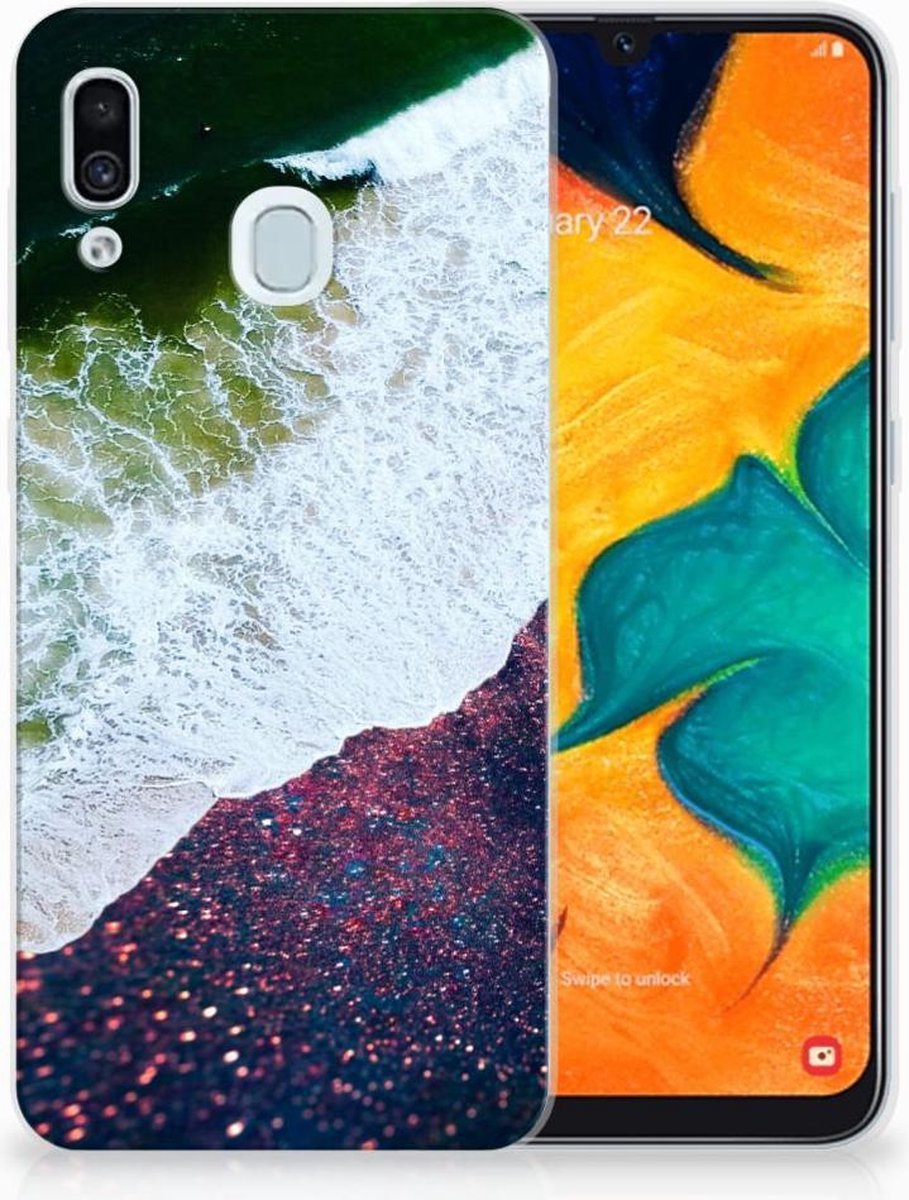 Samsung Galaxy A30 TPU Hoesje Sea in Space