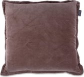 In The Mood Collection Charme Sierkussen - L50 x B50 cm - Taupe