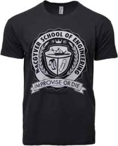 MacGyver Shirt School Of Engineering Heren T-shirt 2XL