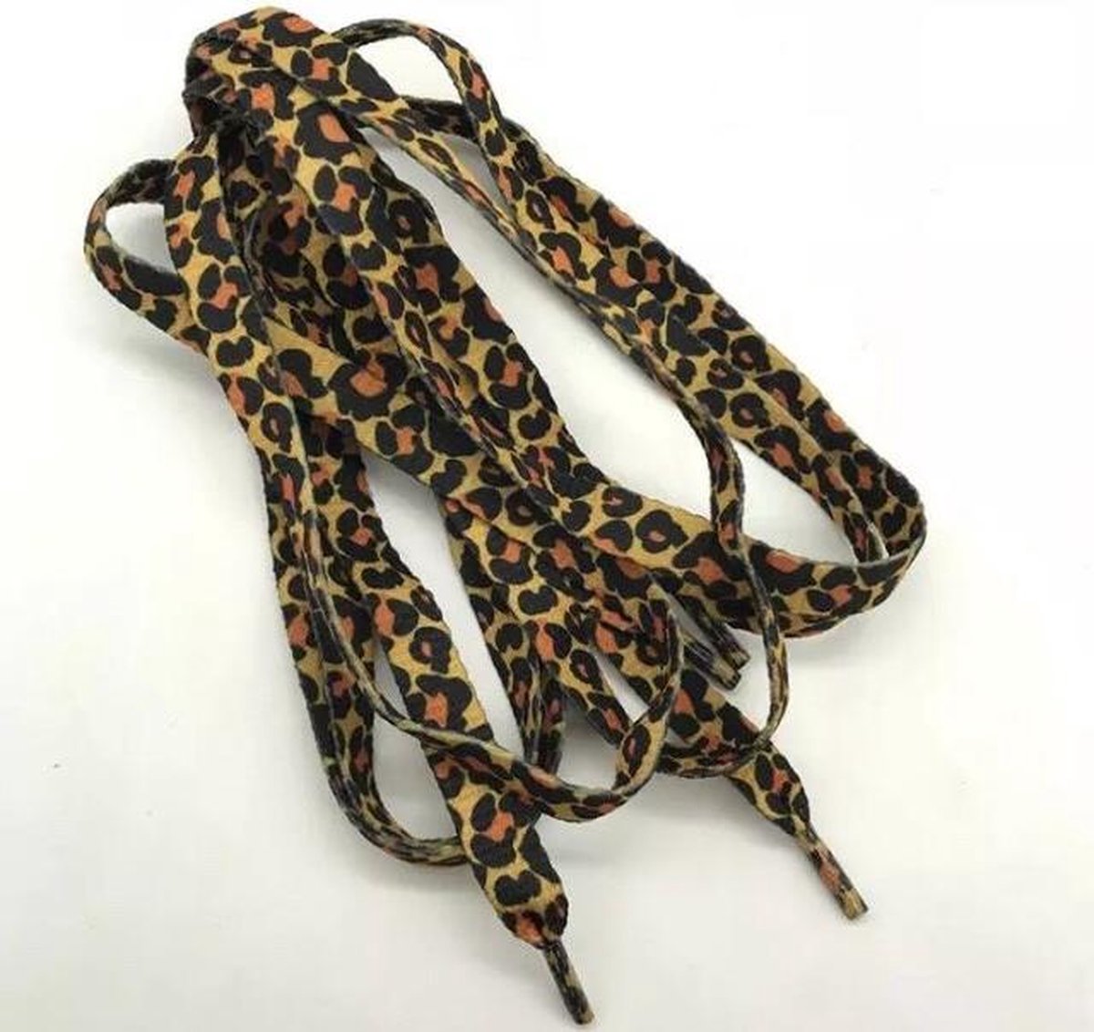 Tijgerprint schoenveters - 120 cm | bol.com
