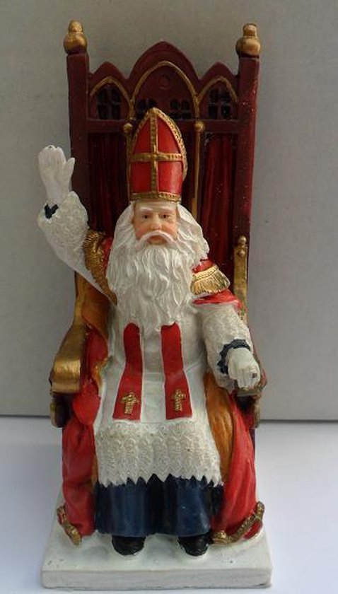 Sinterklaas op stoel
