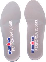 Ironman Performance Gel  Inlegzolen - Maat 42-44 - blauw/wit/grijs