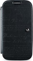 Zenus hoesje voor Samsung Galaxy S4 Masstige Lettering Diary - Navy