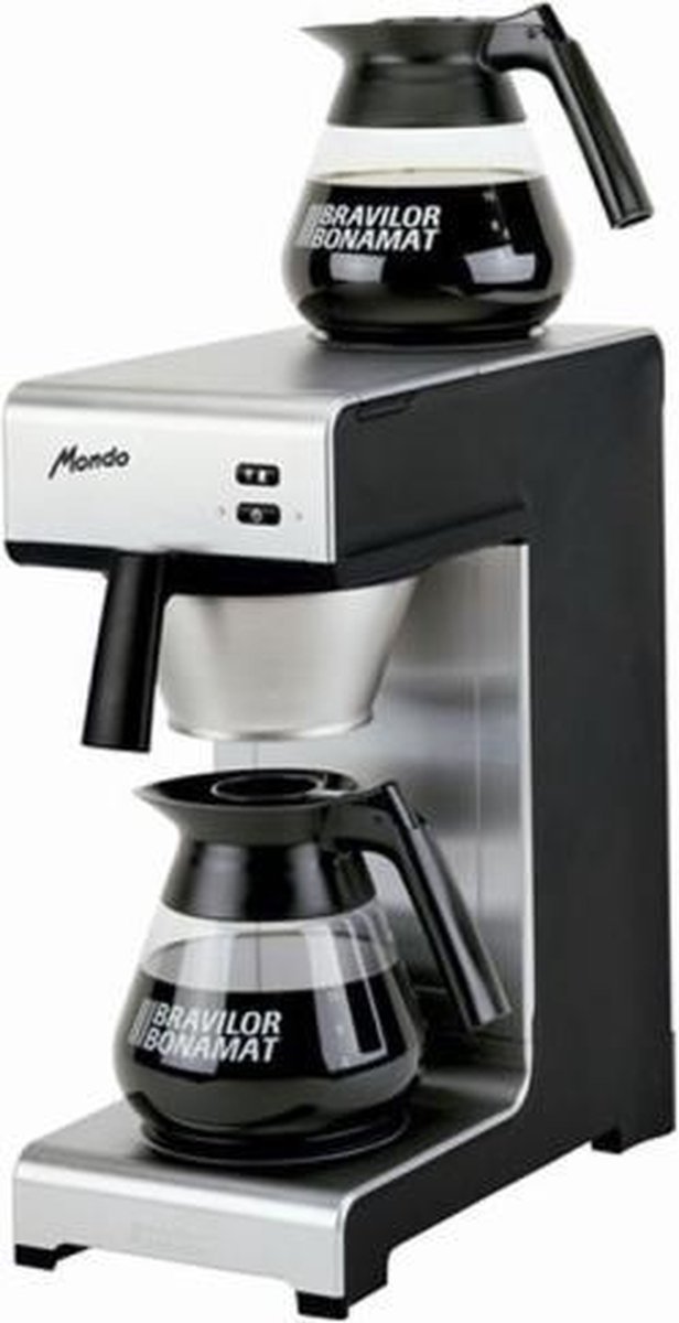 uitspraak Commandant hulp Bravilor Mondo Koffiezetapparaat + 2 glazen kannen | bol.com