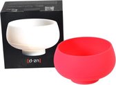Omkeerbare waxinelichthouder silicone – rood (1st) – D-ZN