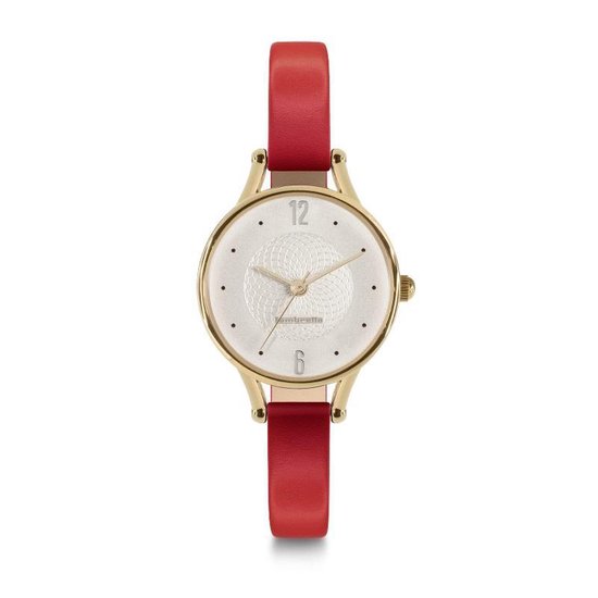 Piccolo 26 Leather Gold Red
