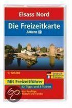 Freizeitkarte Allianz Elsass Nord / Südwestpfalz 1 : 120 000