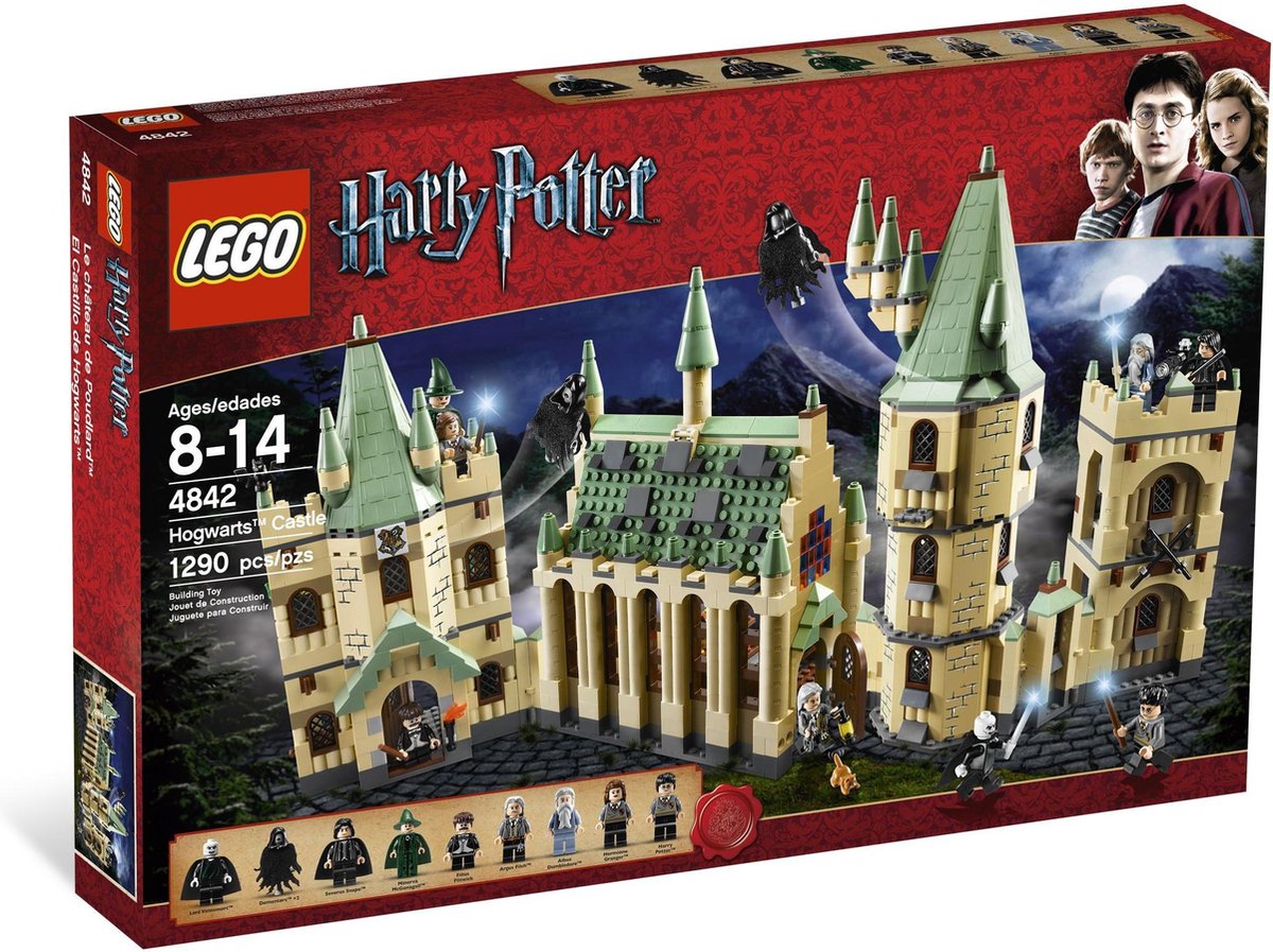 fluit Catastrofe Ga naar beneden LEGO Harry Potter Kasteel Zweinstein - 4842 | bol.com
