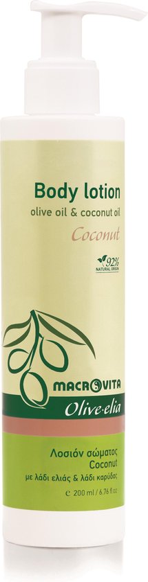 Macrovita Olive-elia Bodylotion Coconut (met echte kokosolie) bol.com